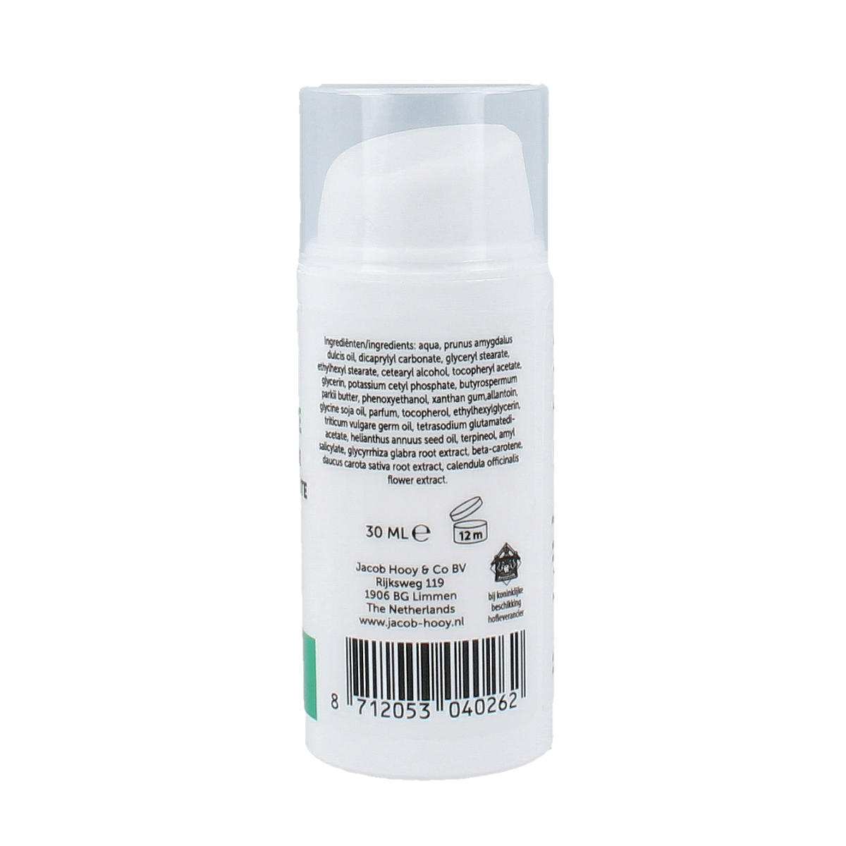 Jacob Hooy Vitamine E lichaamsverzorging met 30ml littekencrème, zachte huidverzorging met vitamine E voor huidherstel.