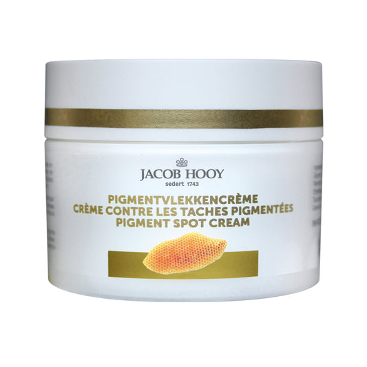 Jacob Hooy pigmentvlekkencreme voor gezichtsverzorging, 50 ml, met natuurlijke ingrediënten voor huidverzorging en pigmentvlekken.