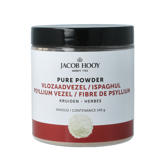 Jacob Hooy Pure Powder vlozaadvezels 140.00 Gram