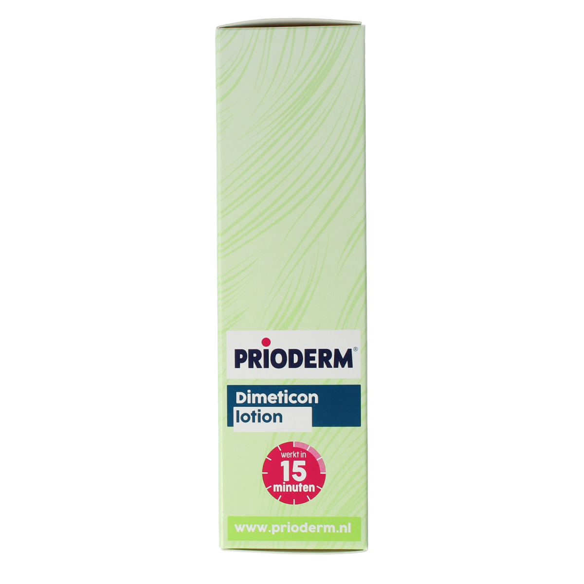 Prioderm Dimeticon lotion in 100ml bottle, hair care product for scalp and hair health, with Prioderm branding.