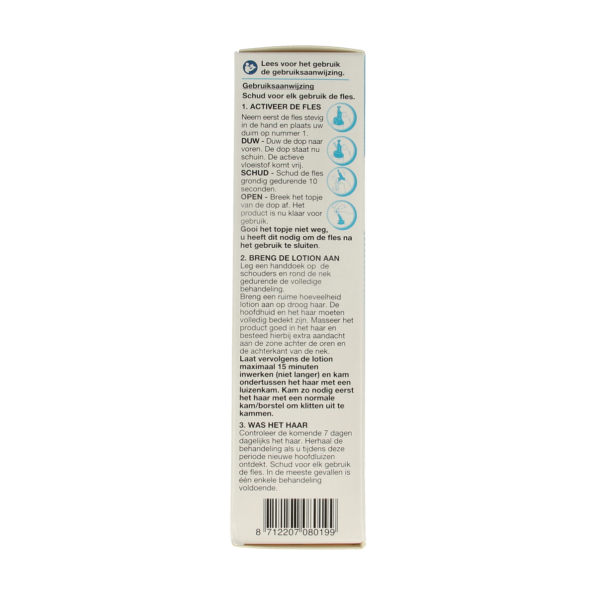 Prioderm Puur & Krachtig hair care product in 100ml bottle, designed for healthy hair and scalp care.