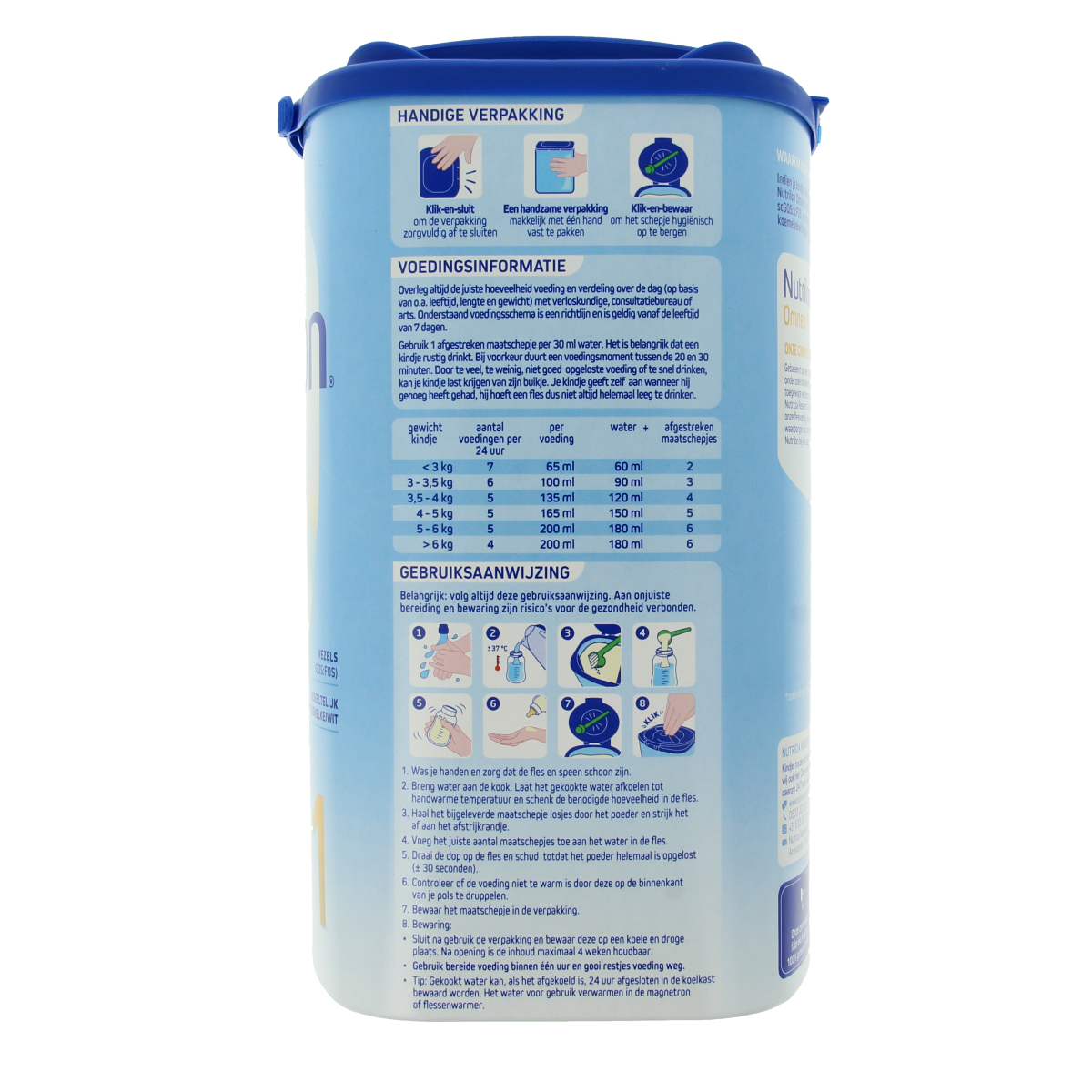 Nutrilon Omneo-comfort 1 800.00 Gram