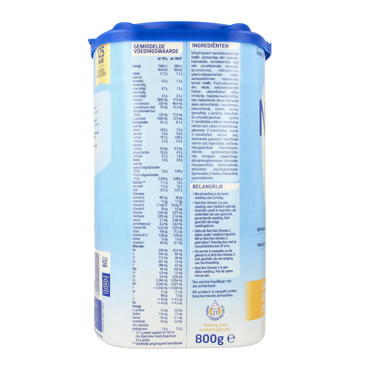 Nutrilon Omneo 2 800.00 Gram