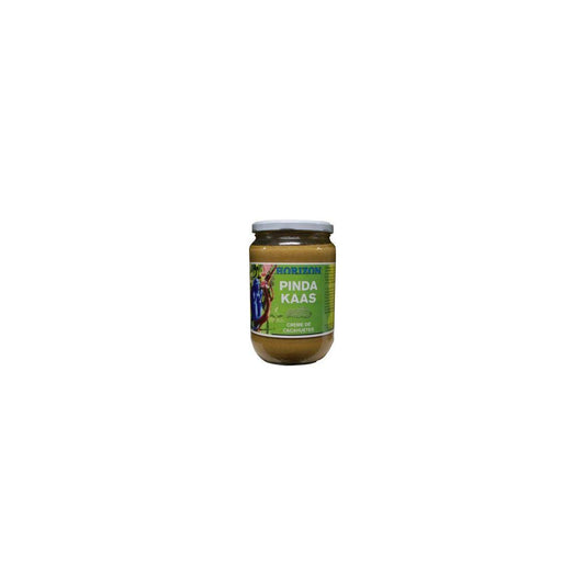 Horizon organic unsalted peanut butter spread on bread, 650g jar, natural and healthy bio broodbeleg.