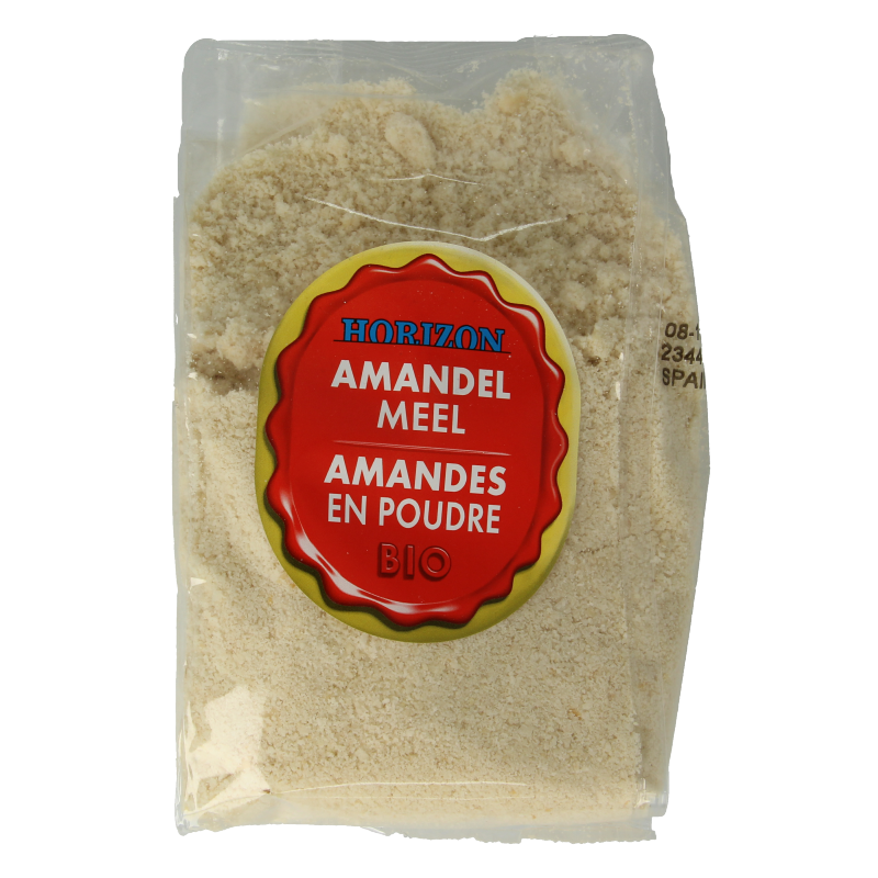 Organic Horizon blanched almond flour in a 350g package, ideal for baking and cooking.