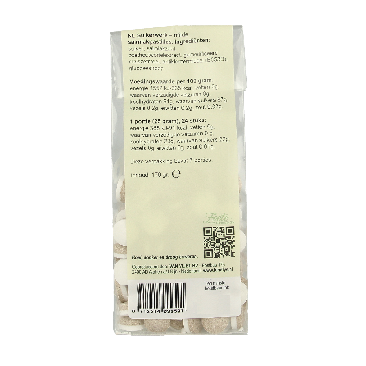 Kindly's zoete herinnering TV pastilles snoepgoed in 170g package, colorful candies with nostalgic appeal
