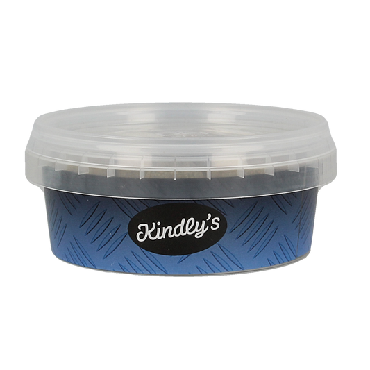 Kindly's Fjordenmix snoepgoed in 120g, colorful assortment of candies with fruity and chewy textures.