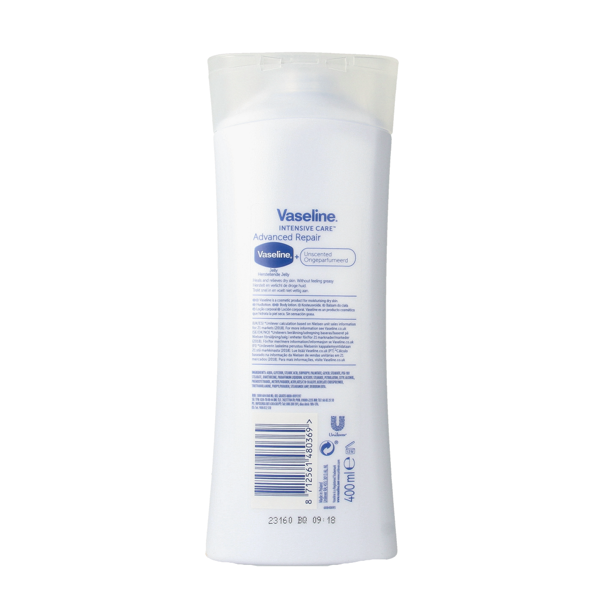 Vaseline Bodylotion advanced repair 400.00 Milliliter