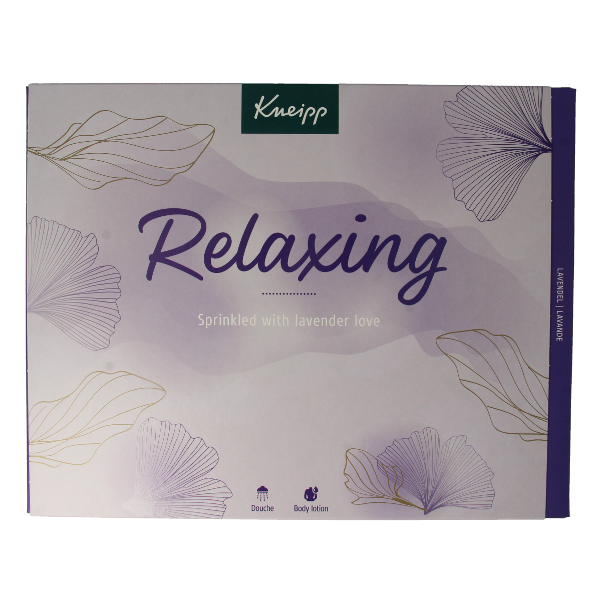 Kneipp luxe relaxing body care gift set with soothing creams and oils, ideal for relaxing and pampering.