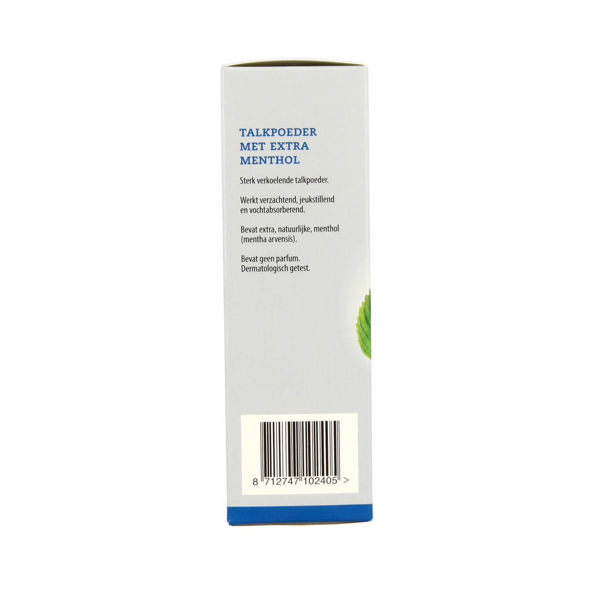 Mentho 10 Menthol Powder in 75g container, used for body care, with a white powder visible in the image.