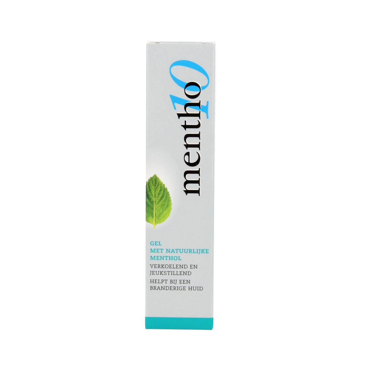 Mentho 10 Mentholgel body care product in 30ml tube, featuring menthol for cooling and soothing skin relief.