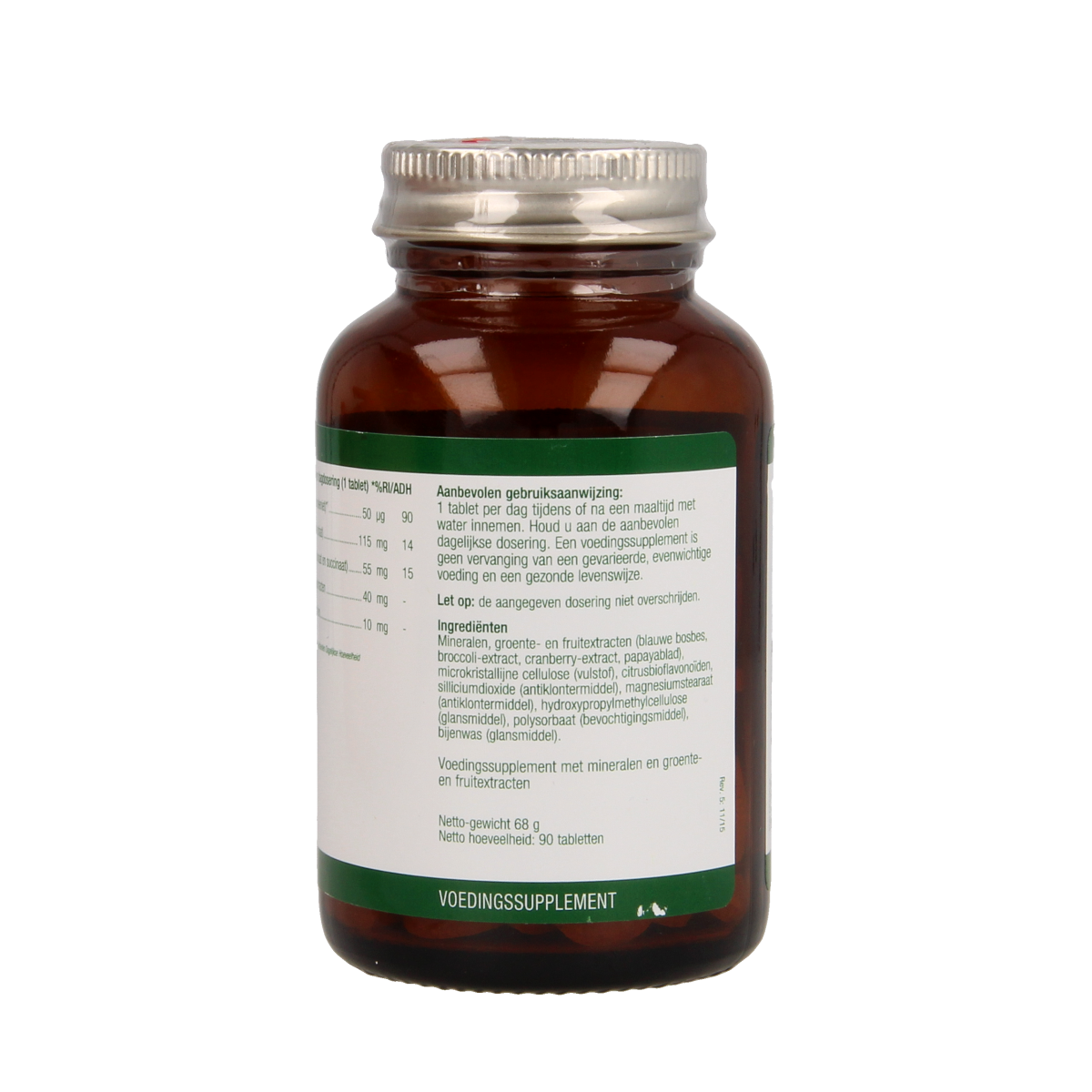 Essential Organics Selenium NP 50mcg mineral tablets, 90-count bottle, dietary supplement for mineral support.