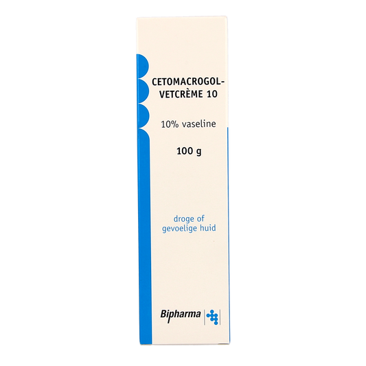 Bipharma Cetomacrogol vetcreme 10, 100g tube for skin care and moisturizing in body care routine