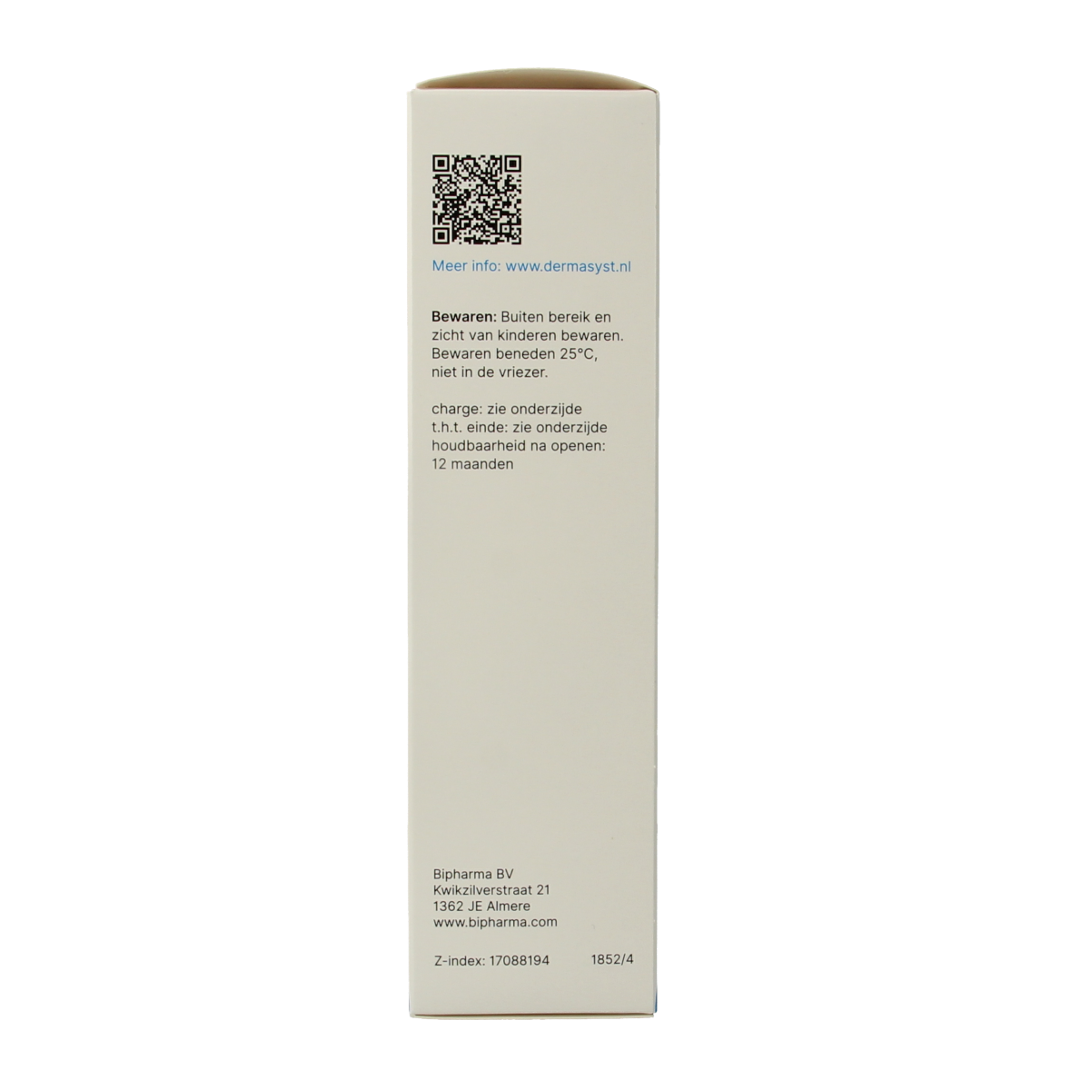 Bipharma Lanettecreme II FNA body care tube, 100g, with white creamy lotion visible in the tube.