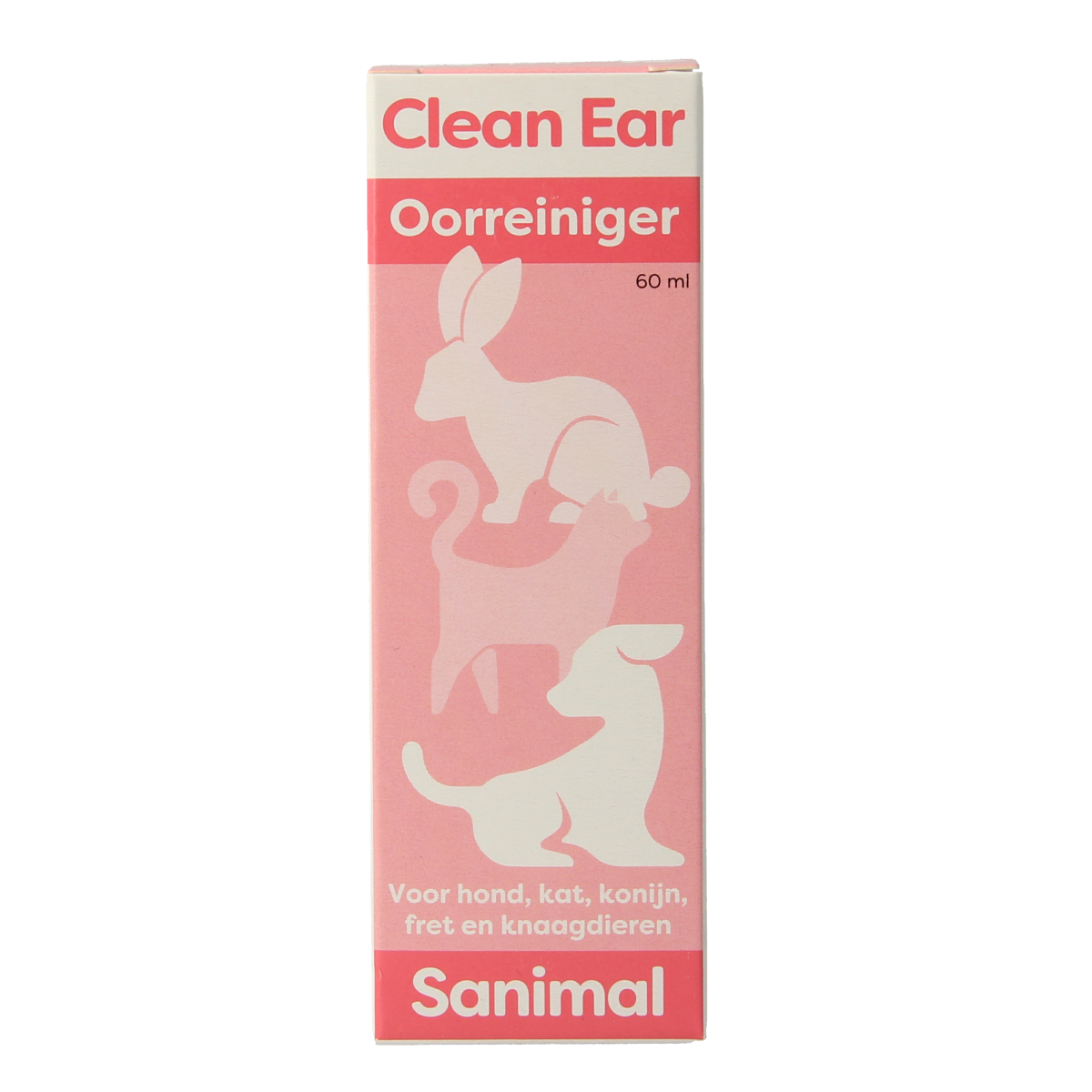 Sire Clean ear solution in 60ml bottle, pet ear care product from Sire, suitable for animal ear hygiene and cleaning.