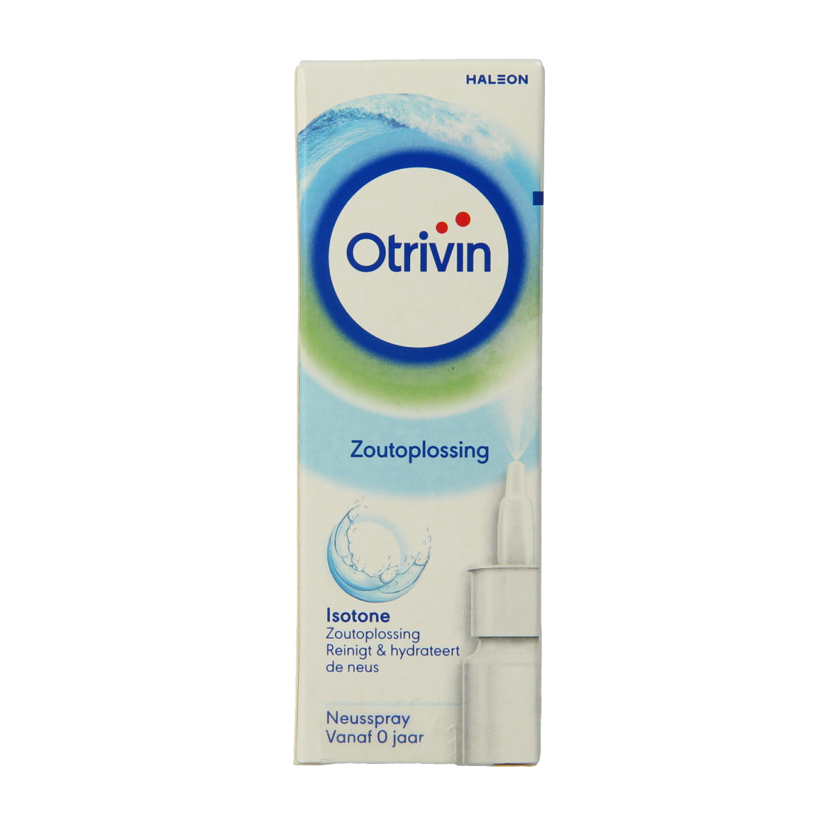 Otrivin zoutoplossing neusspray 15 ml in spray bottle, nasal care and inhalation product for congestion relief