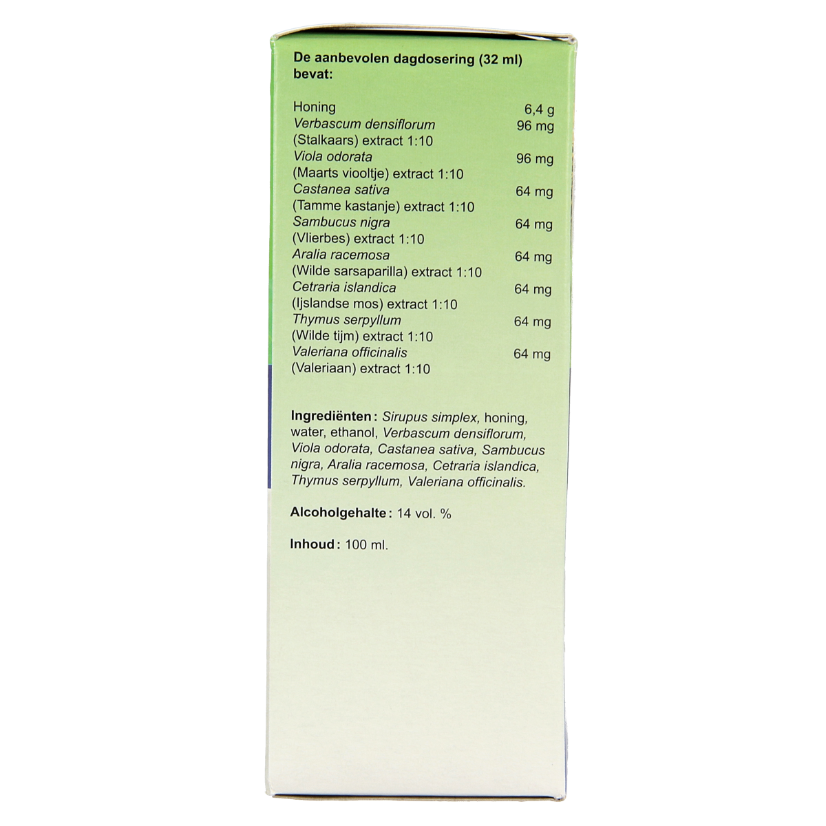 Pflüger Castanea Honingcomplex herbal supplement in a 100ml bottle, featuring natural ingredients for wellness and health support.