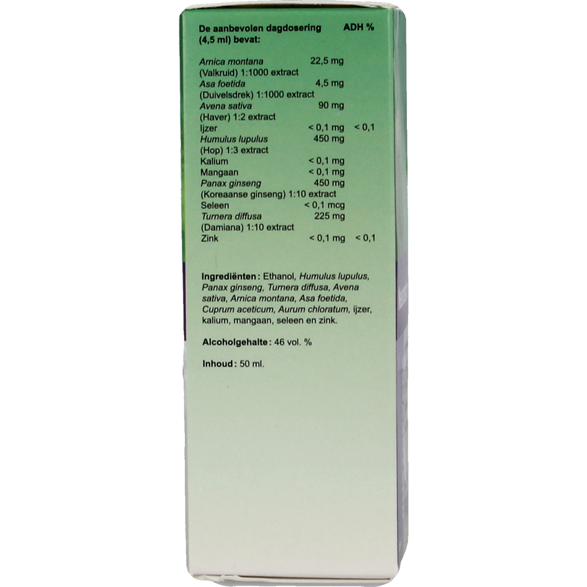 Pflüger Neuraston herbal supplement bottle, 50ml, in a clear glass container with a white label and cap.