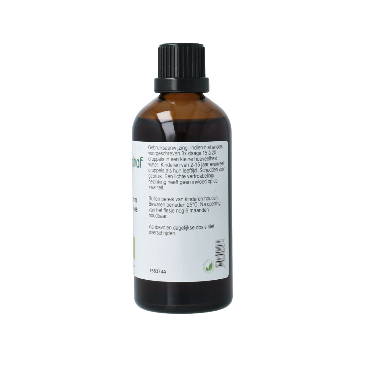 Cruyd Ribus Nigrum and zwarte bes herbal supplement in a 100ml bottle, part of Cruyd kruidenpreparaten line.