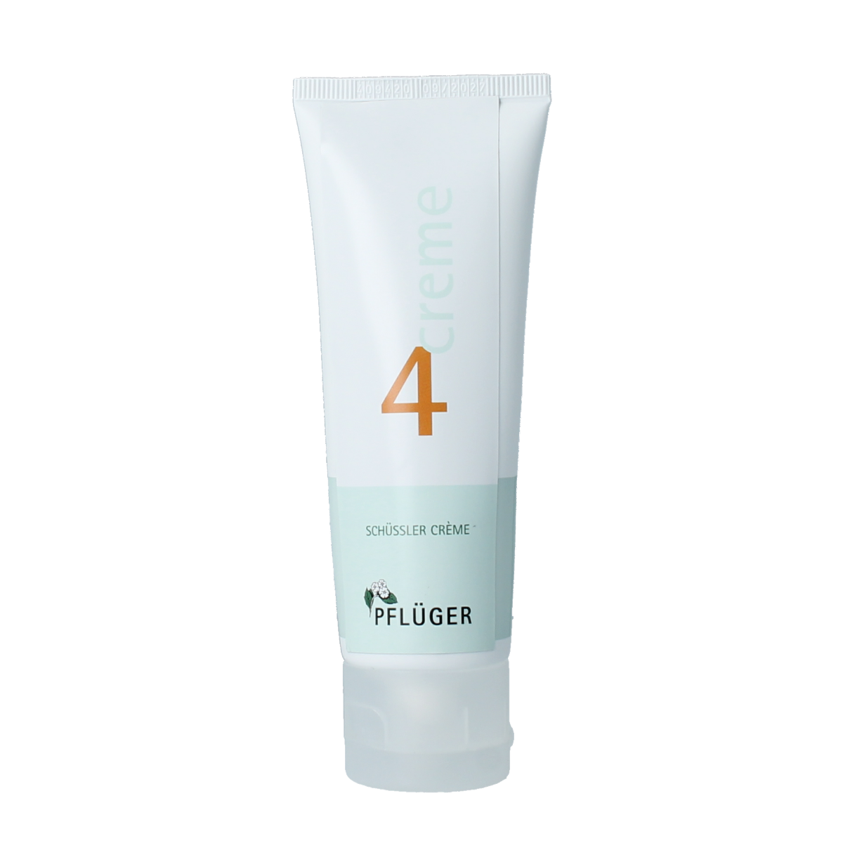 Pflüger Schussler creme nr. 4 body care cream in a 75ml jar, showing the product container and label.