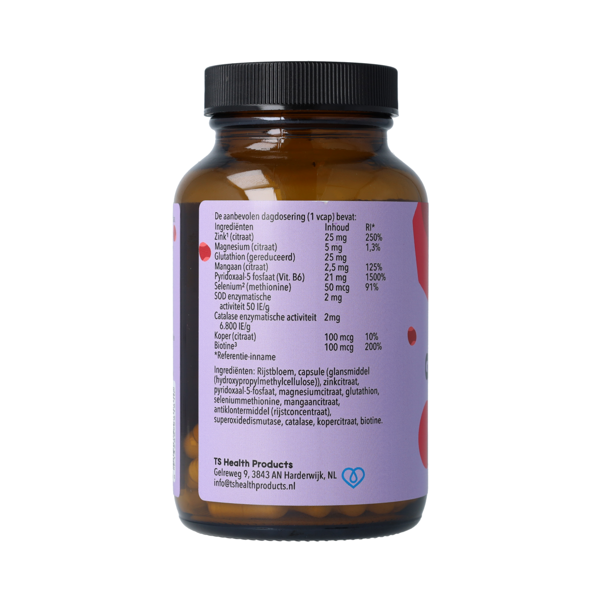 De Cruydhof Glutathion HPU formule 60.00 Vegetarische capsules