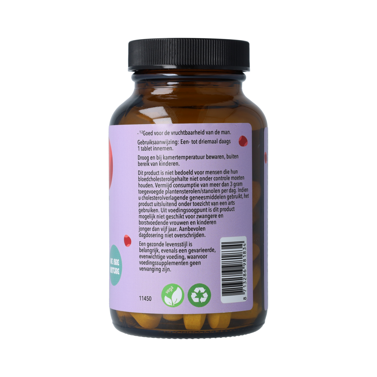De Cruydhof Prostaat formule voedingssupplement met 60 tabletten, kruidensupplement voor prostaatondersteuning