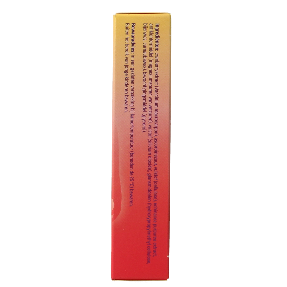 Roter Cranberry Vitamin C and Echinacea herbal supplement tablets, 30 count, herbal remedy for immune support.