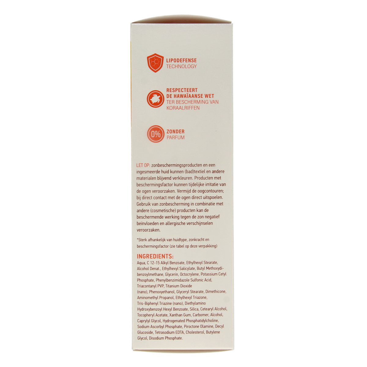 Vision High SPF30 sun lotion in 180ml bottle, featuring a pump dispenser and smooth, lightweight sunscreen formula.