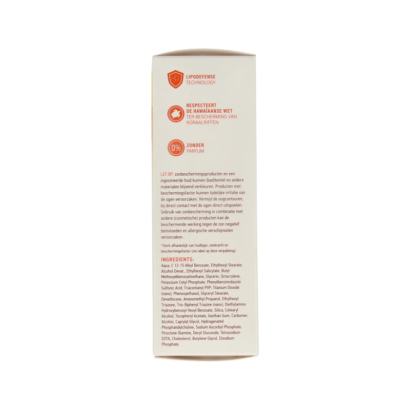 Vision High SPF30 sun lotion in a 50ml bottle, featuring a smooth, lightweight sunscreen with broad-spectrum protection.