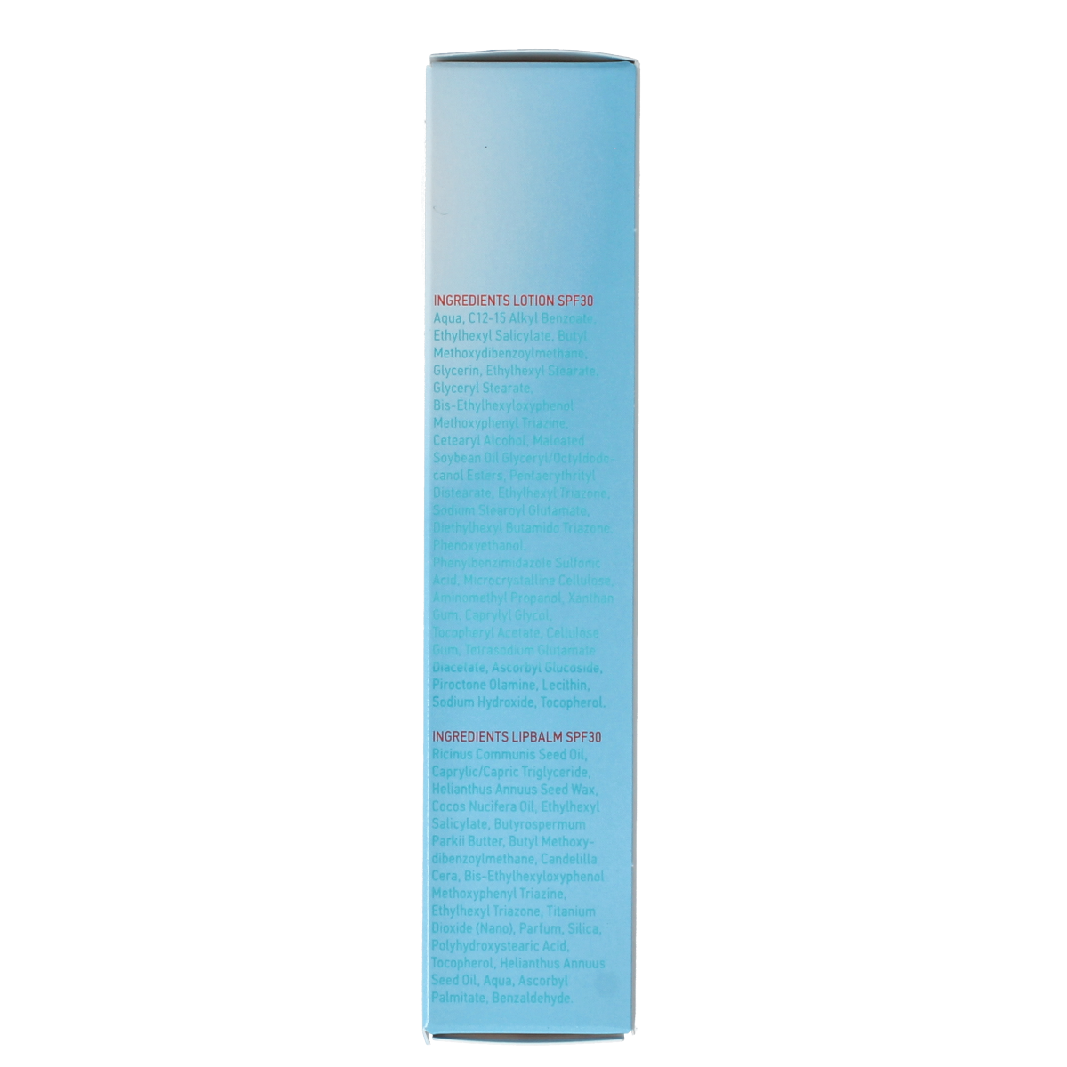 Vision Sport SPF30 sun lotion in 20ml tube, designed for outdoor sun protection with lightweight, portable packaging.