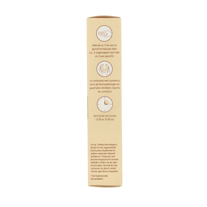 Vision Face Fluid SPF30 sun protection lotion in 50ml bottle, lightweight sunscreen for face with broad-spectrum SPF 30.