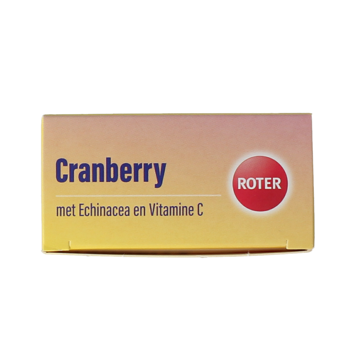 Roter Cranberry Vitamin C & Echinacea duopack brustabletten, herbal supplement in blister packs.