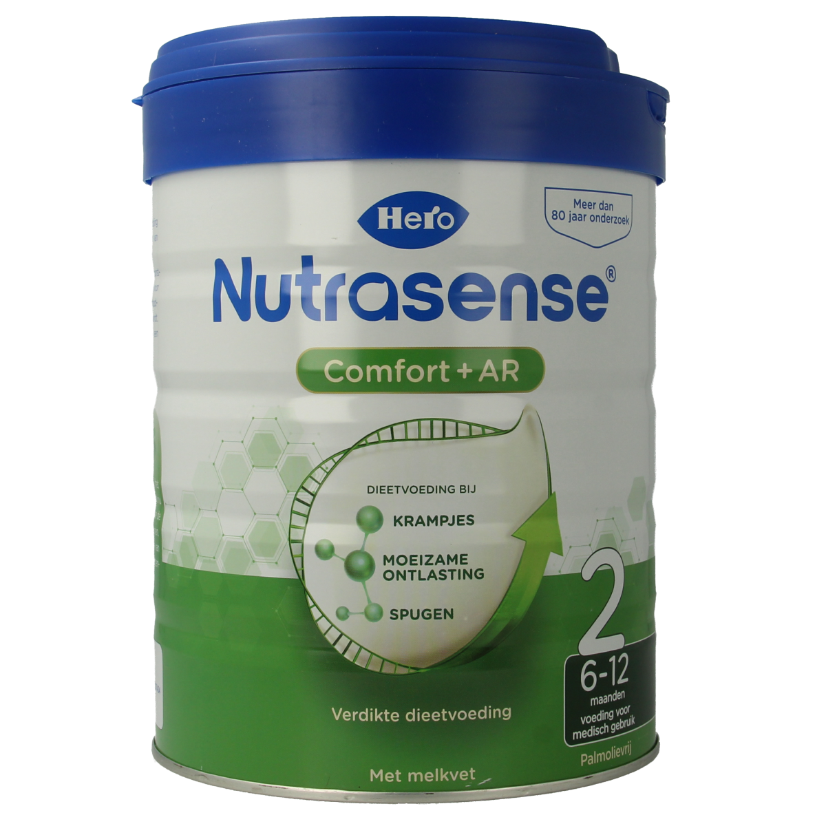 Hero Nutrasense Comfort+ AR opvolgmelk 2 baby formula in 700g container, designed for infants 6 months and older.