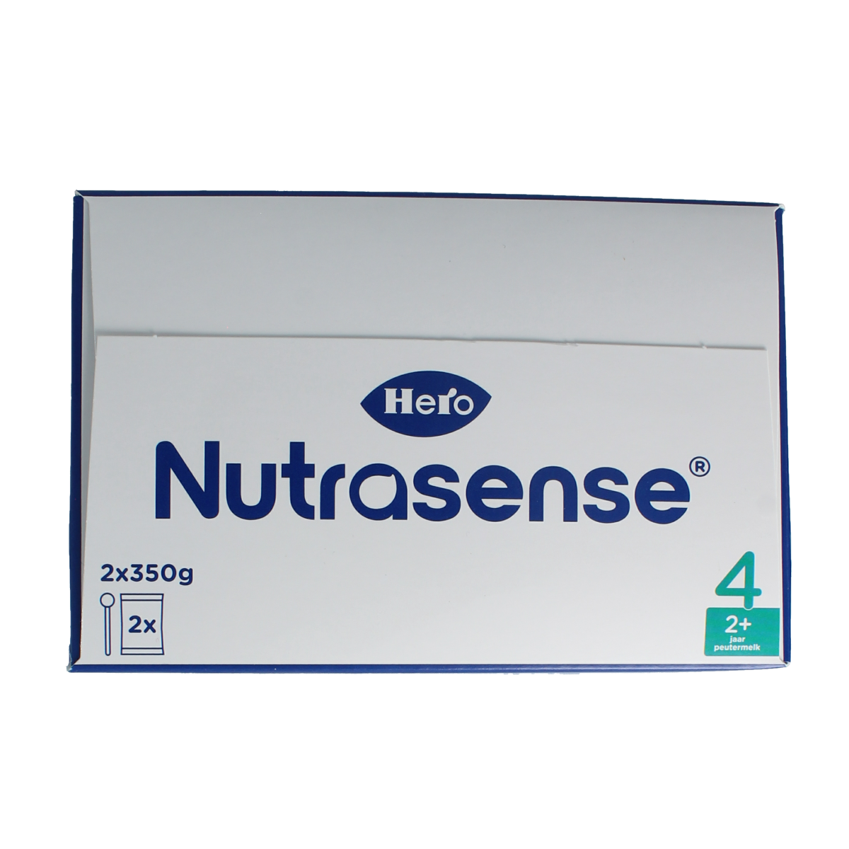 Hero Nutrasense Peutermelk 4 baby and toddler formula in 700g can, designed for young children’s nutrition.