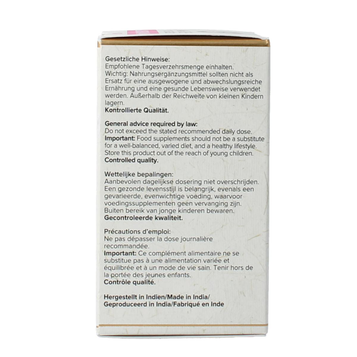Maharishi Ayurv Vrouwen Rasayana herbal supplement bottles with 60 tablets, natural Ayurvedic medicine for women.