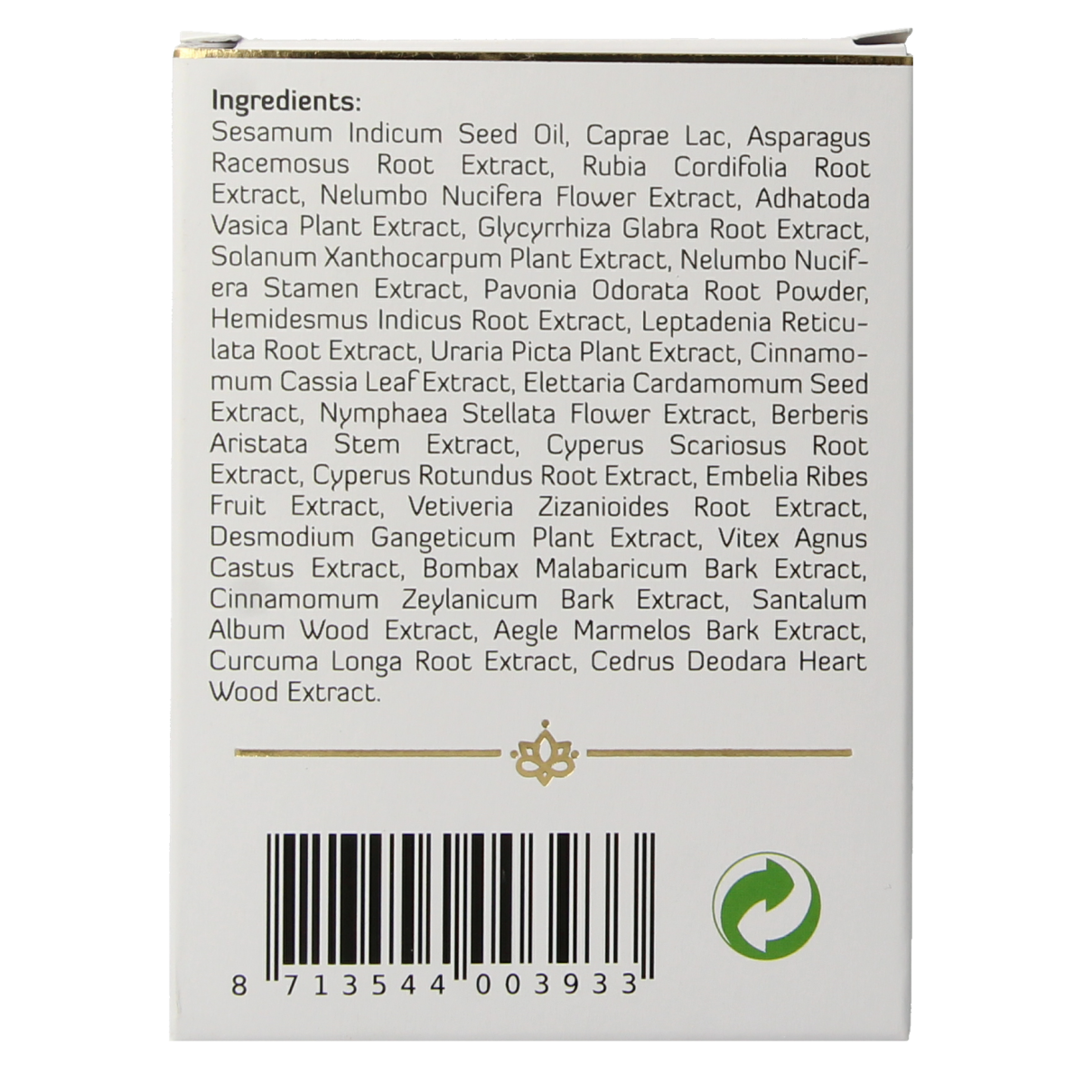 Maharishi Ayurv Neusolie Nasya olie for nasal care, 50ml bottle, natural Ayurvedic nasal and inhalation oil.