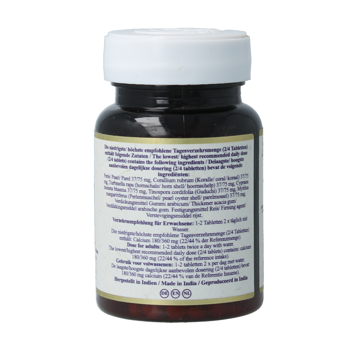 Maharishi Ayurv MA 649 herbal supplement tablets in a blister pack, part of Maharishi Ayurv Kruidenpreparaten collection