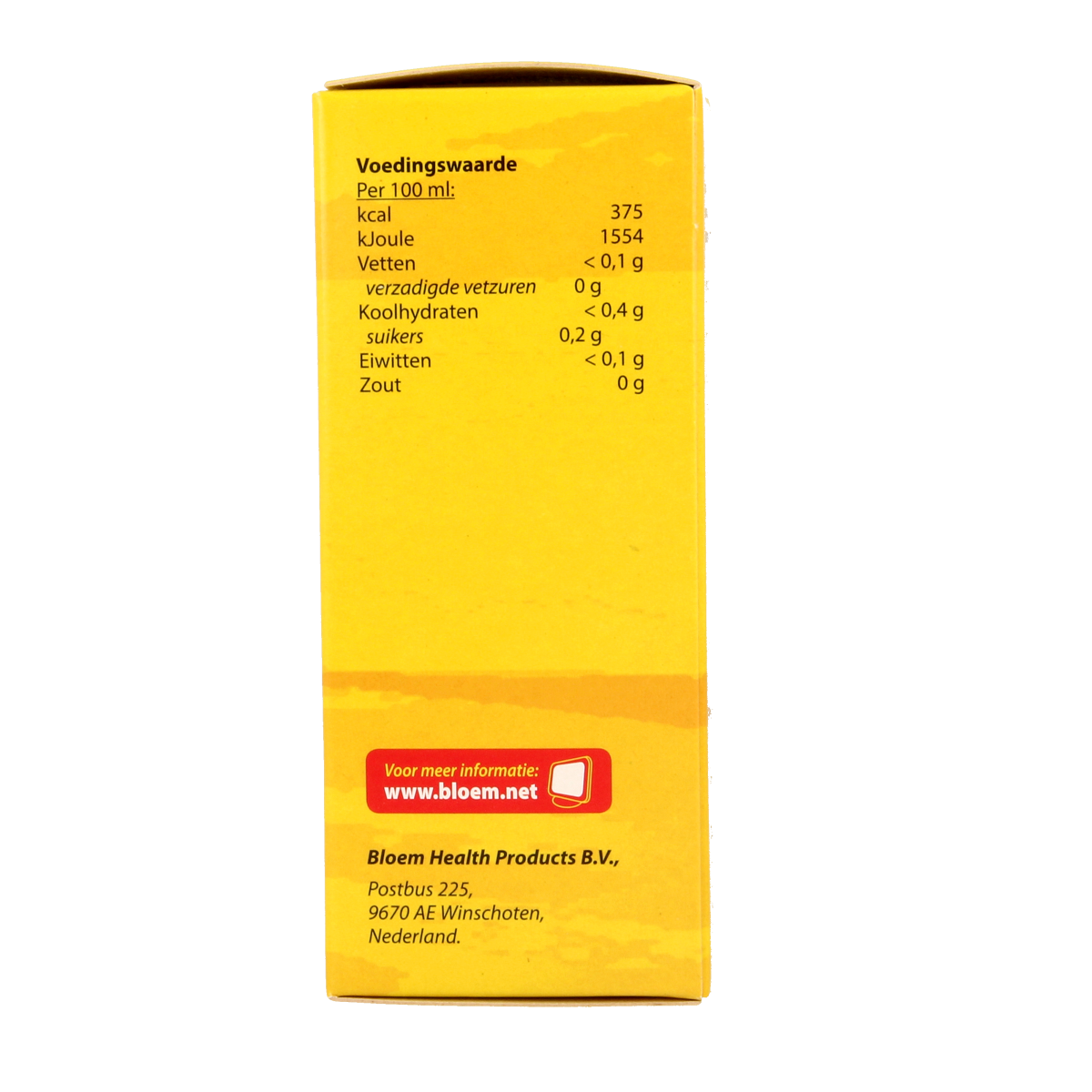 Bloem Myrteoli herbal preparation bottle, 100ml, in clear packaging with product label and cap, for natural remedies.