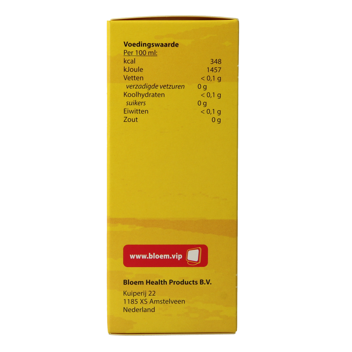 Bloem Rusta 100ml herbal preparation bottle, featuring natural herbs and ingredients, in a clear container with a black cap.
