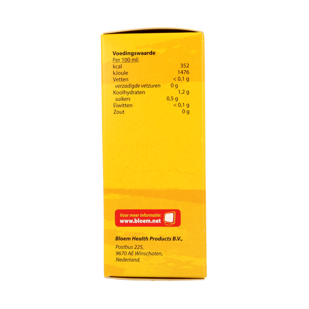Bloem Kruidenpreparaten Juglagina 100ml bottle with herbal ingredients and label showing product details.
