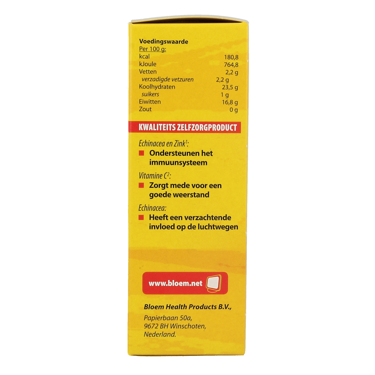 Bloem Echinacea extra herbal supplement capsules, 60-count, natural herbal remedy from Bloem for immune support
