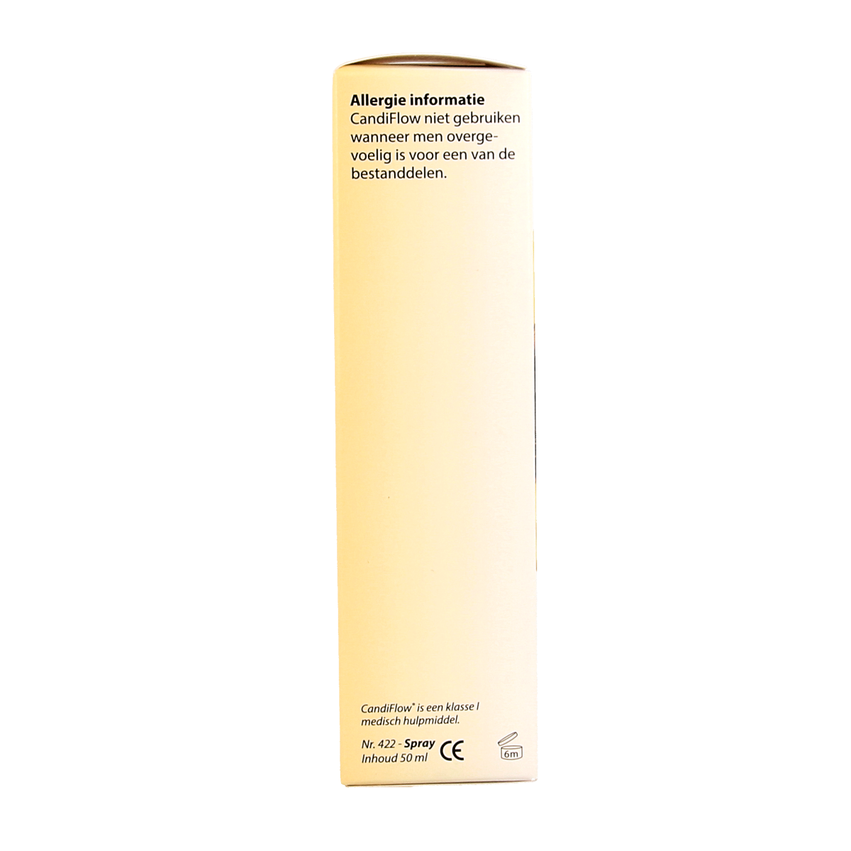 Bloem Candiflow 50ml intimate hygiene product with a white bottle and label for feminine comfort and freshness