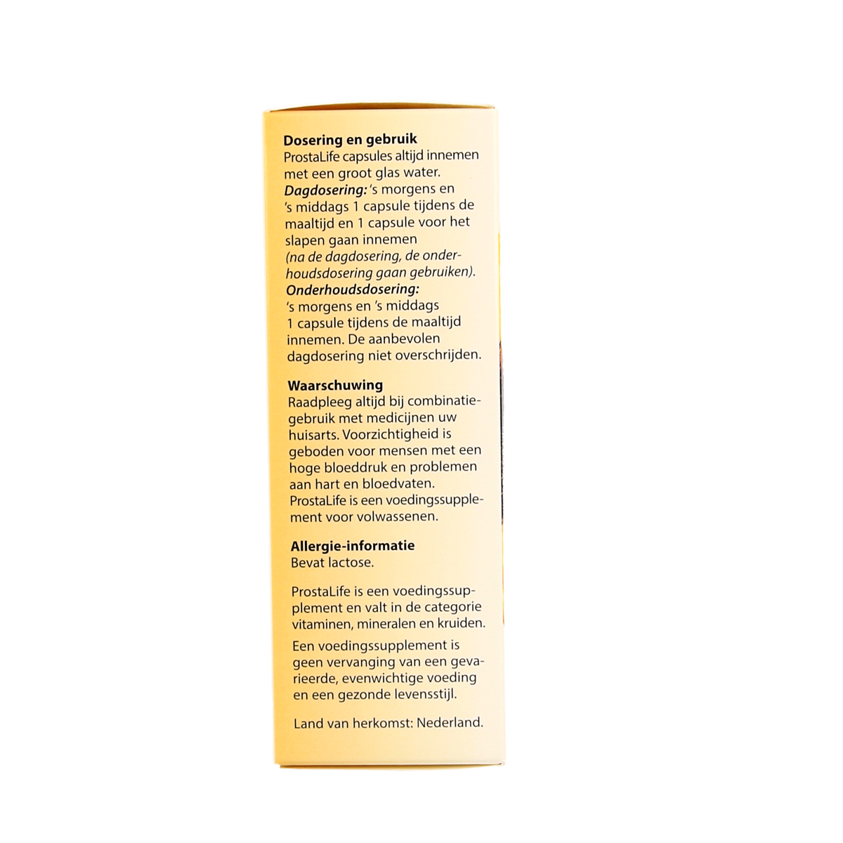 Bloem Prostalife herbal supplement tablets in a bottle, dietary supplement for prostate health, natural herbal remedy.