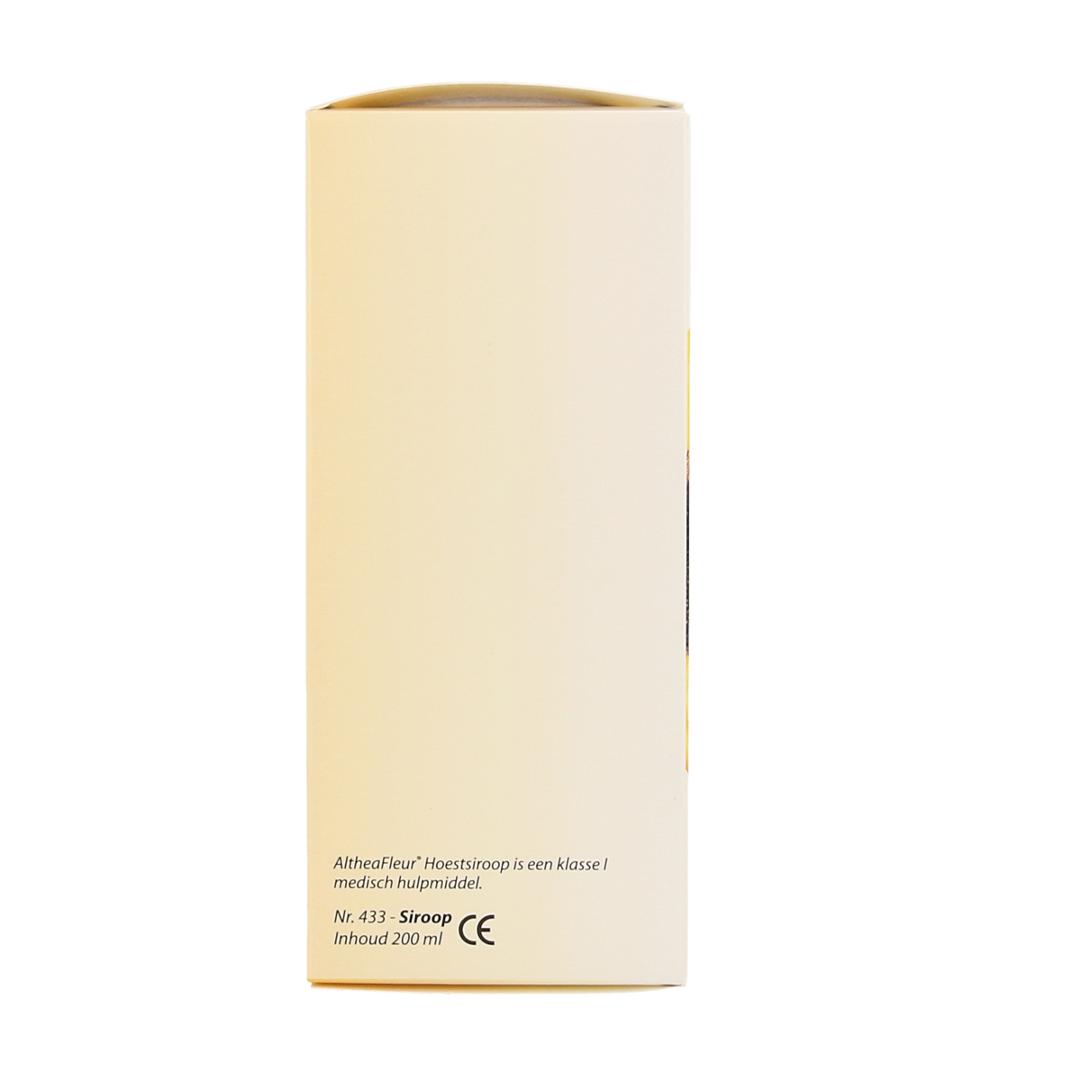 Bloom Bloem Altheafleur hoestsiroop in a 200ml bottle, natural herbal cough syrup with flower extract for soothing relief.