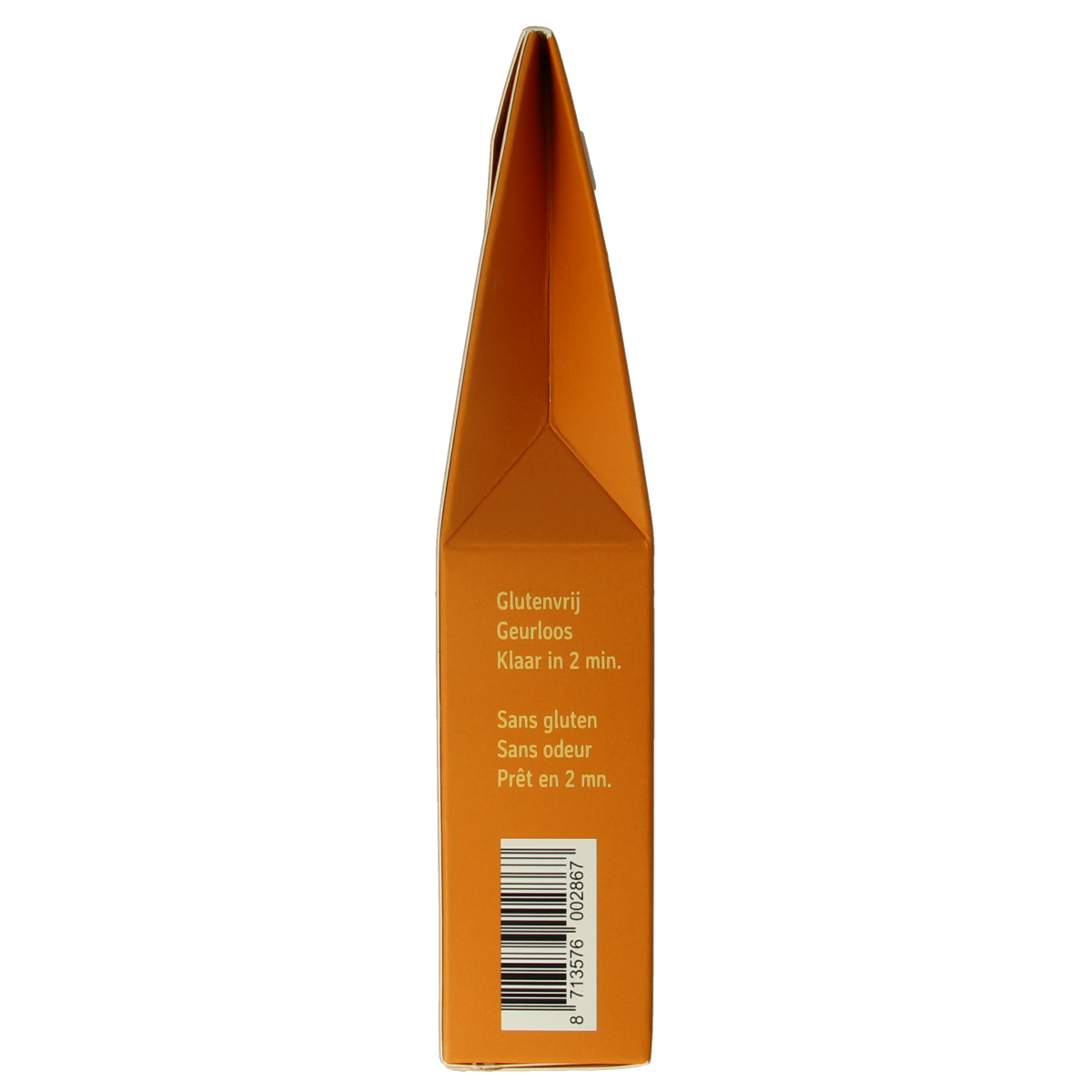 Organic TerraSana Konjac spaghetti, gluten-free rice pasta in a 250g package, with the product packaging and label visible.