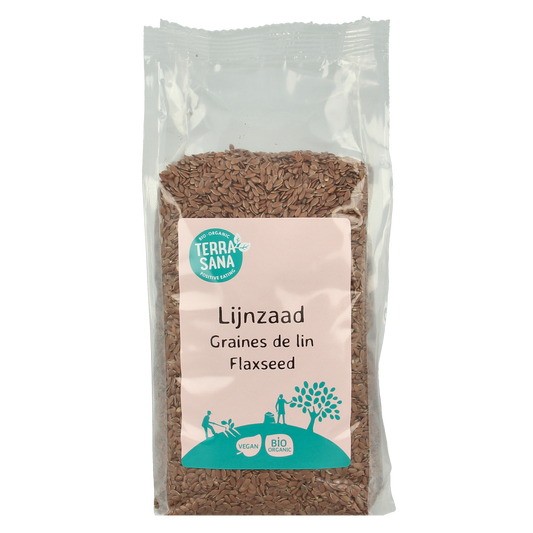 TerraSana RAW lijnzaad heel bio 500.00 Gram