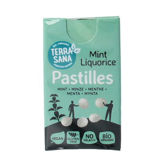 TerraSana Droppastilles mint bio 25.00 Gram