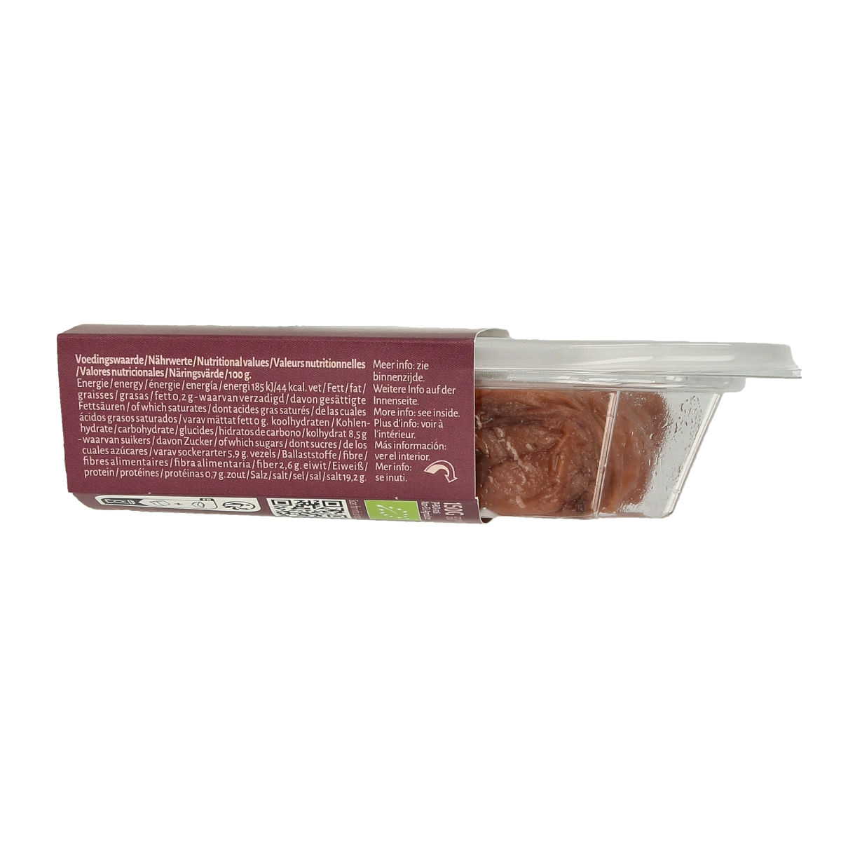 TerraSana Umeboshi gezouten Japanse biologische abrikozen in 150g pack, traditional Japanese fruit with salty flavor