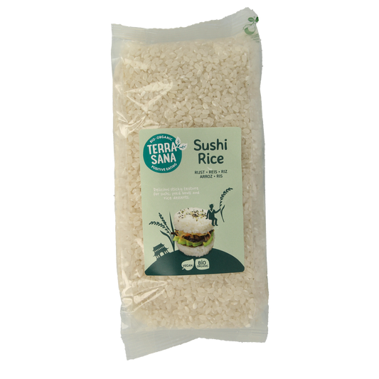 TerraSana Sushi rijst wit bio 400.00 Gram
