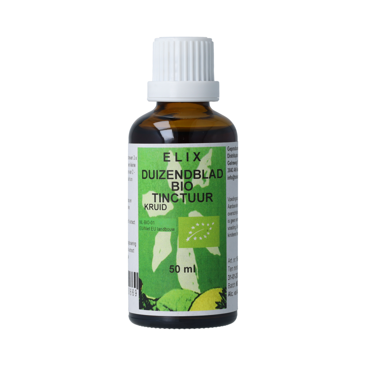 Elix Duizendblad tinctuur bio 50.00 Milliliter